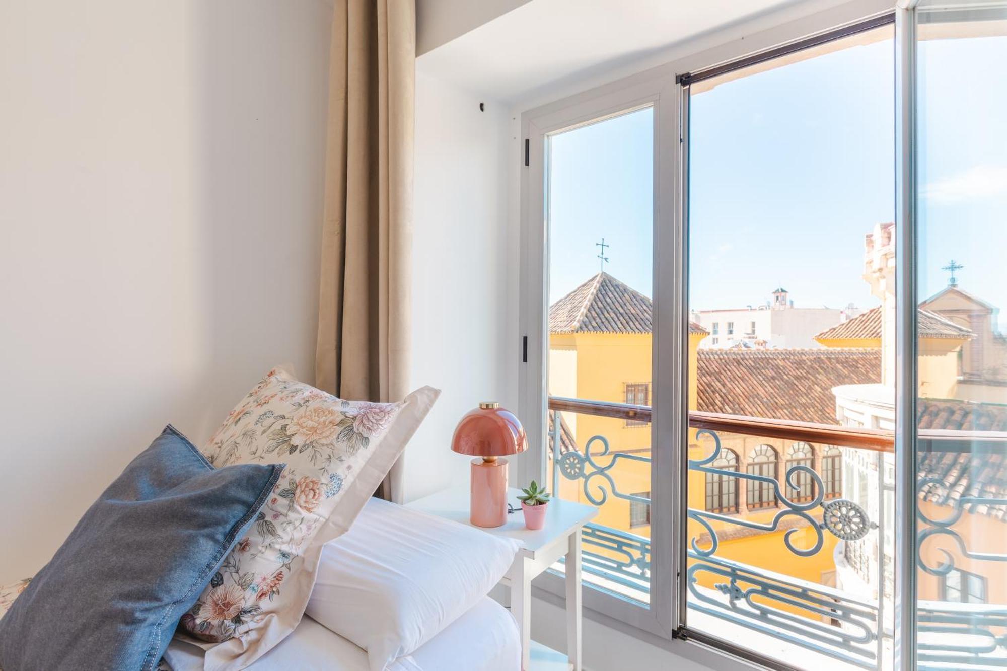 Ferienwohnung Balcon De La Catedral Málaga Exterior foto