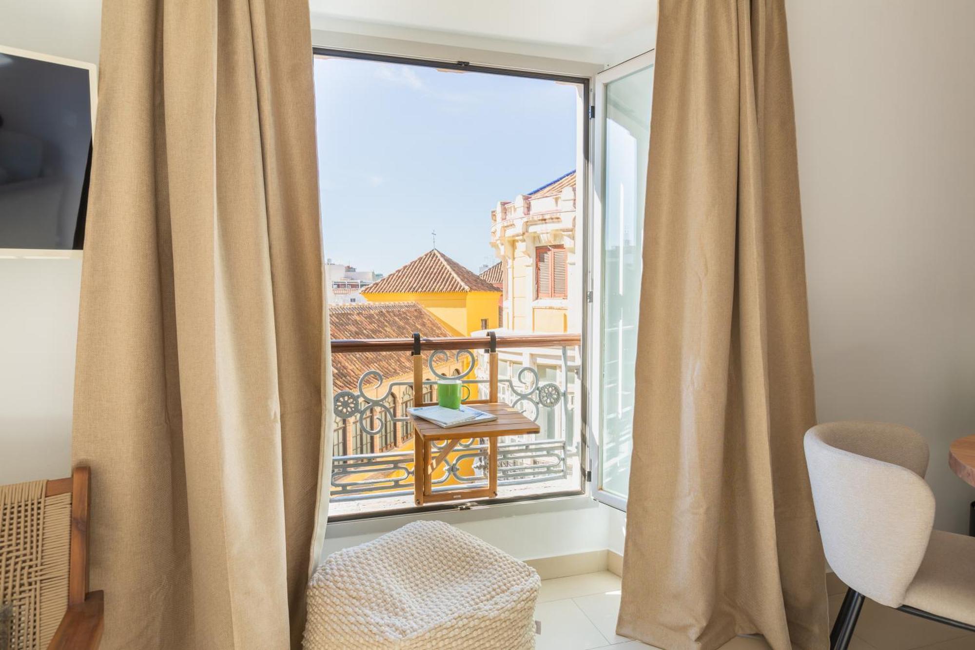 Ferienwohnung Balcon De La Catedral Málaga Exterior foto