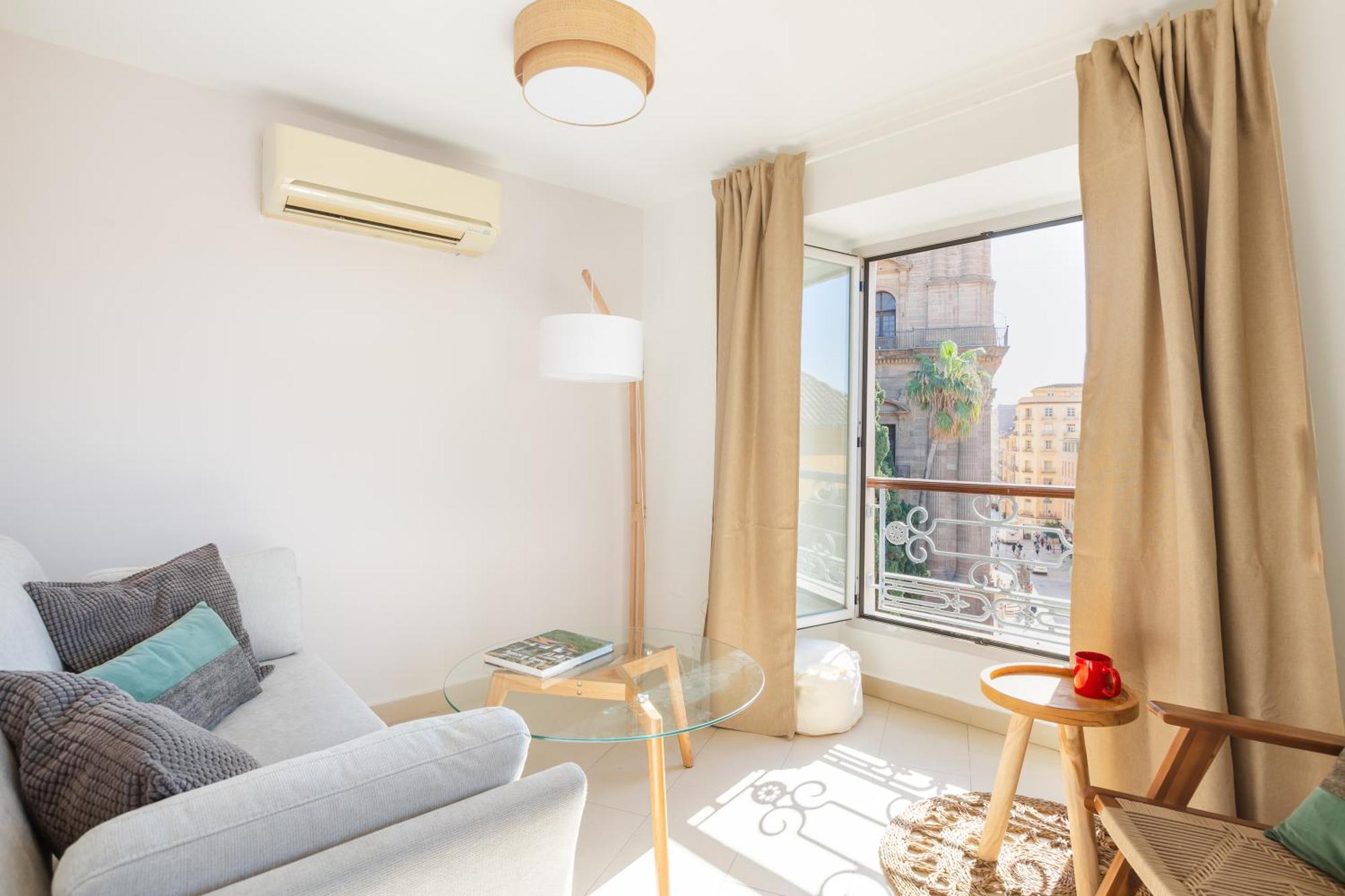 Ferienwohnung Balcon De La Catedral Málaga Exterior foto