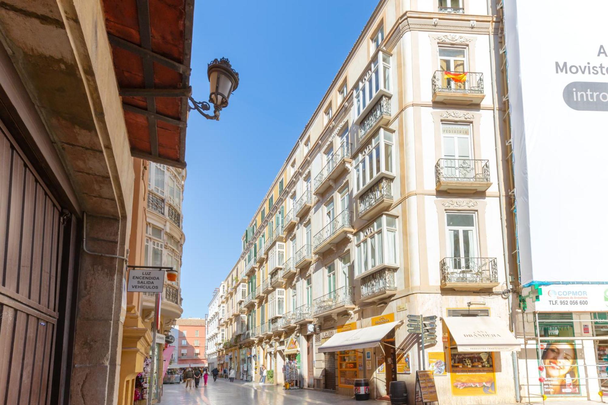 Ferienwohnung Balcon De La Catedral Málaga Exterior foto