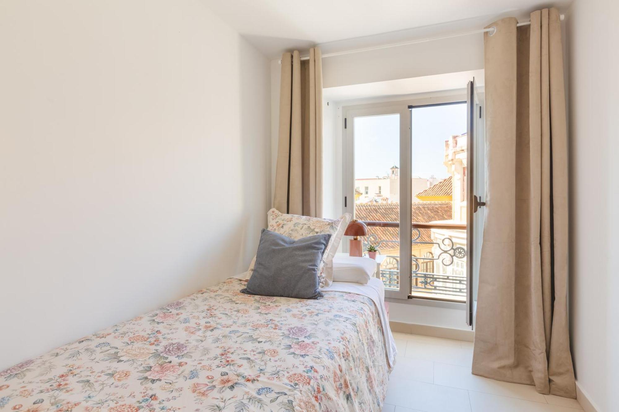 Ferienwohnung Balcon De La Catedral Málaga Exterior foto