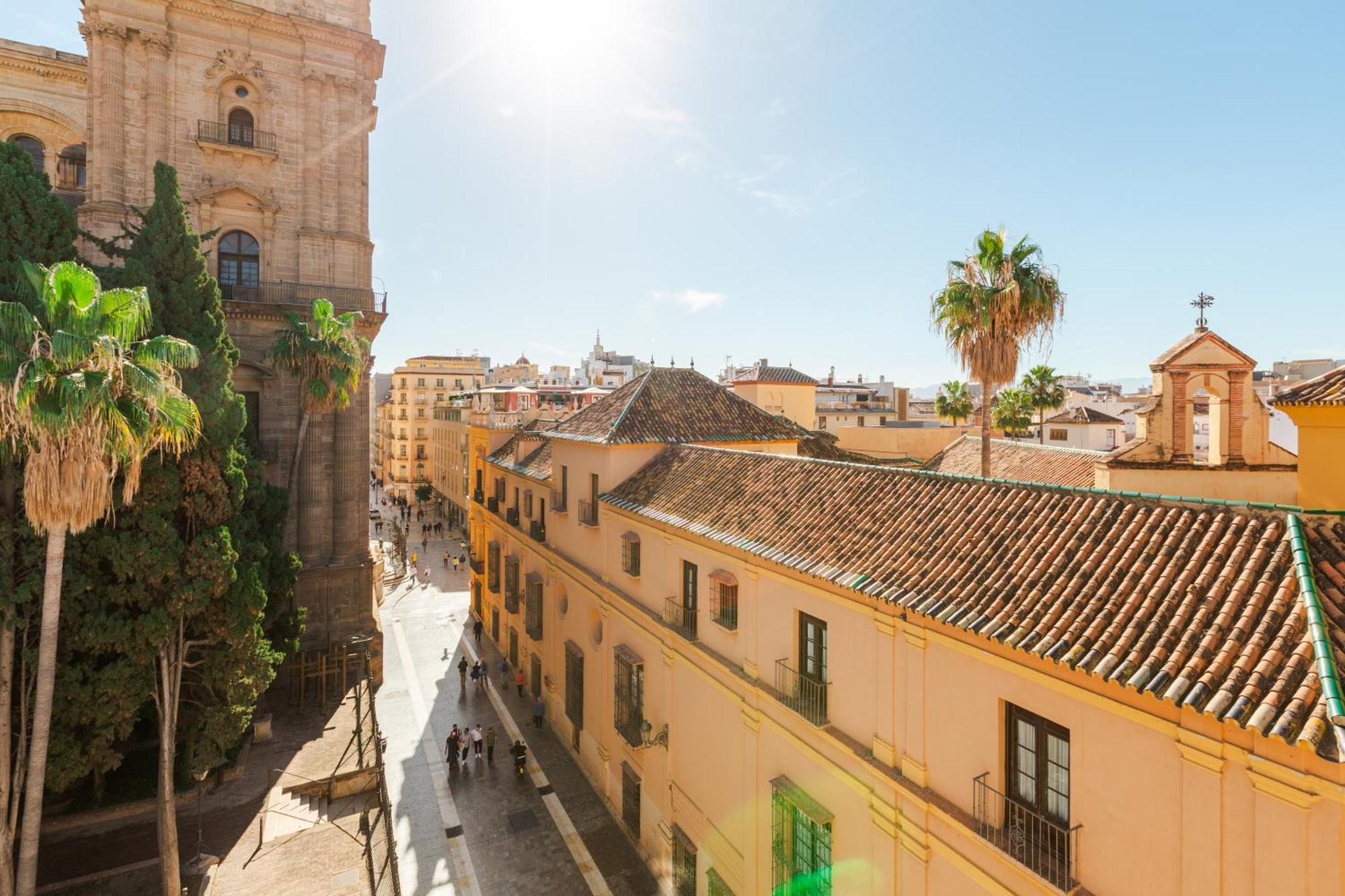 Ferienwohnung Balcon De La Catedral Málaga Exterior foto